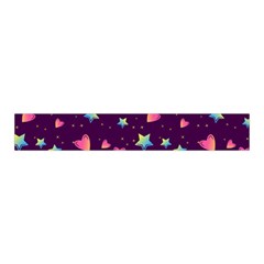 Colorful Stars Hearts Seamless Vector Pattern Midi Wrap Pencil Skirt from ArtsNow.com Waistband