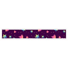 Colorful Stars Hearts Seamless Vector Pattern Make Up Case (Medium) from ArtsNow.com Zipper Front