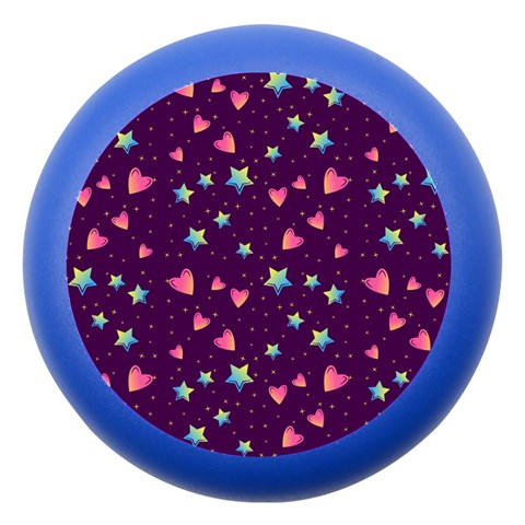 Colorful Stars Hearts Seamless Vector Pattern Dento Box with Mirror from ArtsNow.com Front