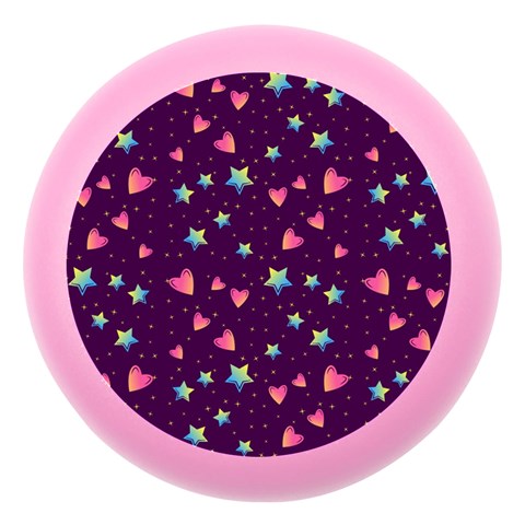 Colorful Stars Hearts Seamless Vector Pattern Dento Box with Mirror from ArtsNow.com Front