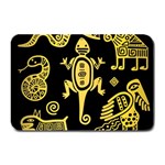 Mexican Culture Golden Tribal Icons Plate Mats