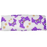 Purple Owl Pattern Background Body Pillow Case (Dakimakura)