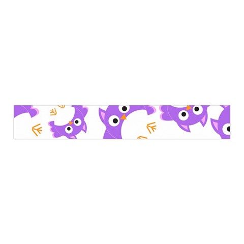 Purple Owl Pattern Background Midi Wrap Pencil Skirt from ArtsNow.com Waistband