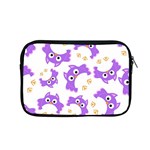 Purple Owl Pattern Background Apple MacBook Pro 15  Zipper Case