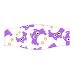 Purple Owl Pattern Background Stretchable Headband