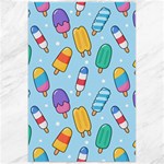 Cute Kawaii Ice Cream Seamless Pattern Canvas 24  x 36 