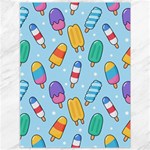 Cute Kawaii Ice Cream Seamless Pattern Canvas 36  x 48 