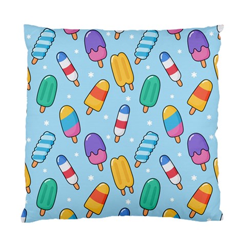Cute Kawaii Ice Cream Seamless Pattern Standard Cushion Case (One Side) from ArtsNow.com Front