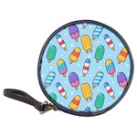 Cute Kawaii Ice Cream Seamless Pattern Classic 20-CD Wallets