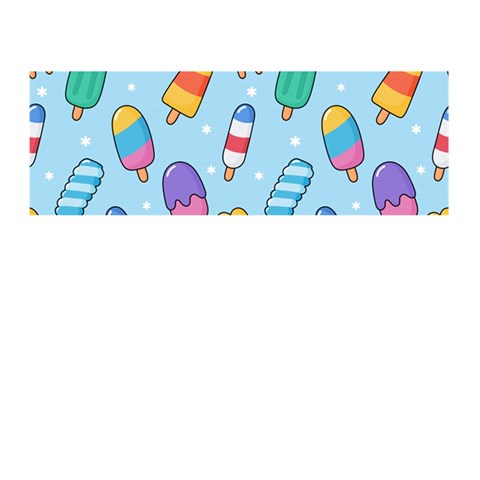 Cute Kawaii Ice Cream Seamless Pattern Memory Card Reader (Stick) from ArtsNow.com Front