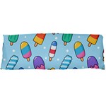 Cute Kawaii Ice Cream Seamless Pattern Body Pillow Case Dakimakura (Two Sides)