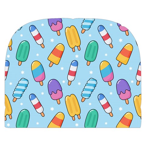 Cute Kawaii Ice Cream Seamless Pattern Make Up Case (Small) from ArtsNow.com Back