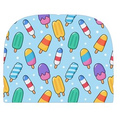 Cute Kawaii Ice Cream Seamless Pattern Make Up Case (Large) from ArtsNow.com Front