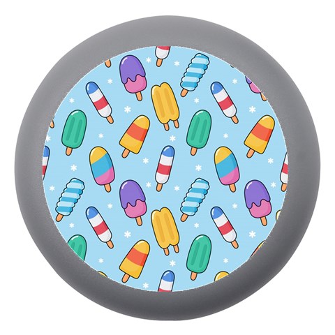 Cute Kawaii Ice Cream Seamless Pattern Dento Box with Mirror from ArtsNow.com Front