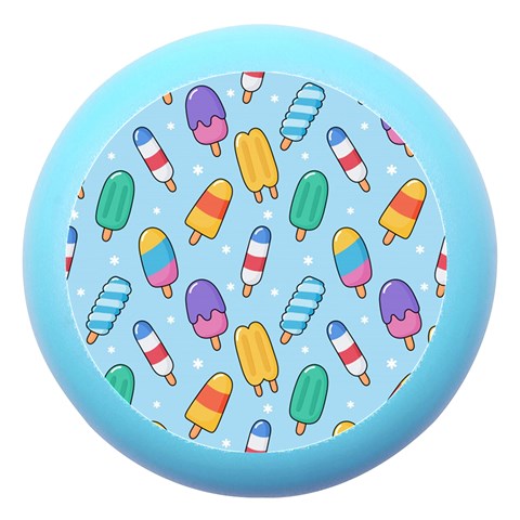 Cute Kawaii Ice Cream Seamless Pattern Dento Box with Mirror from ArtsNow.com Front