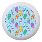 Cute Kawaii Ice Cream Seamless Pattern Dento Box with Mirror