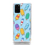 Cute Kawaii Ice Cream Seamless Pattern Samsung Galaxy S20Plus 6.7 Inch TPU UV Case