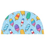 Cute Kawaii Ice Cream Seamless Pattern Anti Scalding Pot Cap