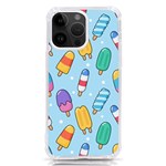Cute Kawaii Ice Cream Seamless Pattern iPhone 14 Pro Max TPU UV Print Case