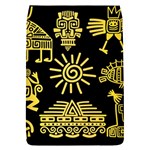 Maya Style Gold Linear Totem Icons Removable Flap Cover (S)