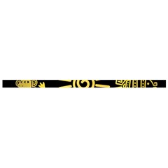 Maya Style Gold Linear Totem Icons Cross Back Hipster Bikini Set from ArtsNow.com Strap