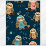 Seamless Pattern Owls Dreaming Canvas 12  x 16 