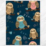 Seamless Pattern Owls Dreaming Canvas 18  x 24 