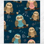 Seamless Pattern Owls Dreaming Canvas 20  x 24 