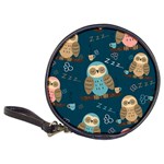 Seamless Pattern Owls Dreaming Classic 20-CD Wallets