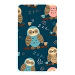 Seamless Pattern Owls Dreaming Memory Card Reader (Rectangular)