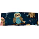 Seamless Pattern Owls Dreaming Body Pillow Case Dakimakura (Two Sides)