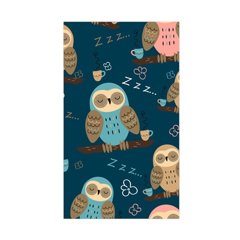 Seamless Pattern Owls Dreaming Duvet Cover (Single Size) from ArtsNow.com Duvet Quilt