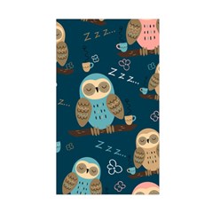 Seamless Pattern Owls Dreaming Duvet Cover Double Side (Single Size) from ArtsNow.com Back