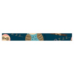 Seamless Pattern Owls Dreaming Zipper Large Tote Bag from ArtsNow.com Strap