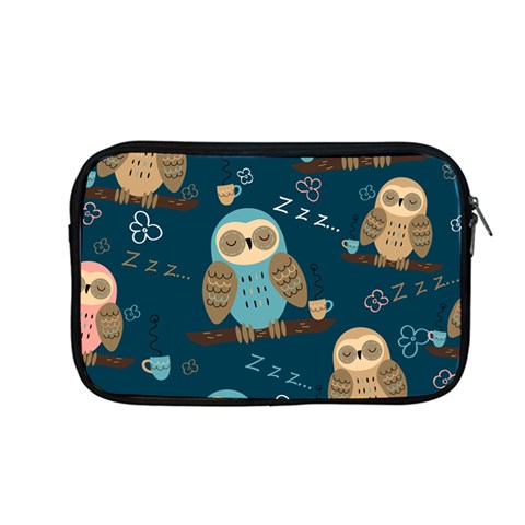 Seamless Pattern Owls Dreaming Apple MacBook Pro 13  Zipper Case from ArtsNow.com Front