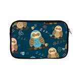 Seamless Pattern Owls Dreaming Apple MacBook Pro 13  Zipper Case