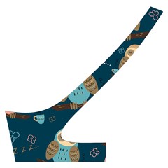 Seamless Pattern Owls Dreaming Cross Back Hipster Bikini Set from ArtsNow.com Back Left