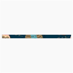 Seamless Pattern Owls Dreaming Roll Up Canvas Pencil Holder (S) from ArtsNow.com Strap