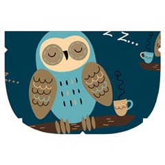 Seamless Pattern Owls Dreaming Make Up Case (Small) from ArtsNow.com Side Right