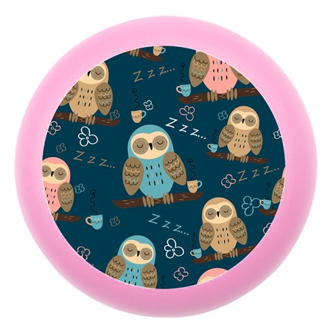 Seamless Pattern Owls Dreaming Dento Box with Mirror from ArtsNow.com Front