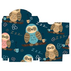 Seamless Pattern Owls Dreaming Playing Cards Single Design (Rectangle) with Custom Box from ArtsNow.com Poker Box