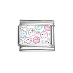 Cute Doodle Cartoon Seamless Pattern Italian Charm (9mm)