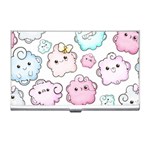 Cute Doodle Cartoon Seamless Pattern Business Card Holder