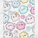 Cute Doodle Cartoon Seamless Pattern Canvas 20  x 24 