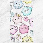 Cute Doodle Cartoon Seamless Pattern Canvas 40  x 72 