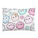 Cute Doodle Cartoon Seamless Pattern Pillow Case