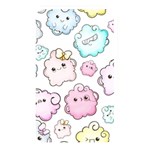 Cute Doodle Cartoon Seamless Pattern Memory Card Reader (Rectangular)
