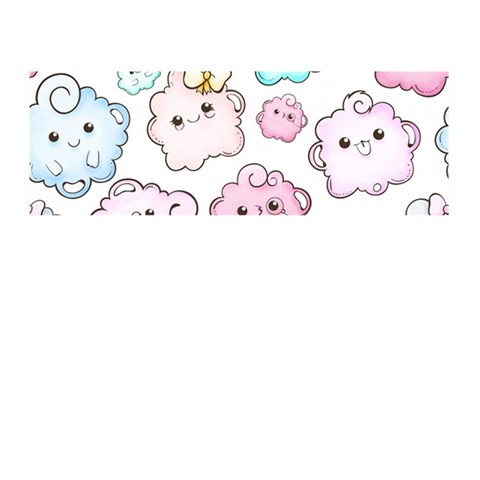 Cute Doodle Cartoon Seamless Pattern Memory Card Reader (Stick) from ArtsNow.com Front