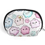Cute Doodle Cartoon Seamless Pattern Accessory Pouch (Medium)