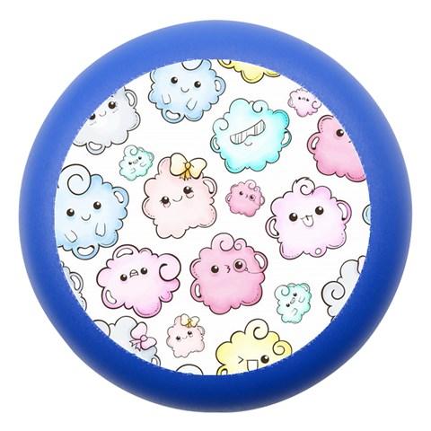 Cute Doodle Cartoon Seamless Pattern Dento Box with Mirror from ArtsNow.com Front